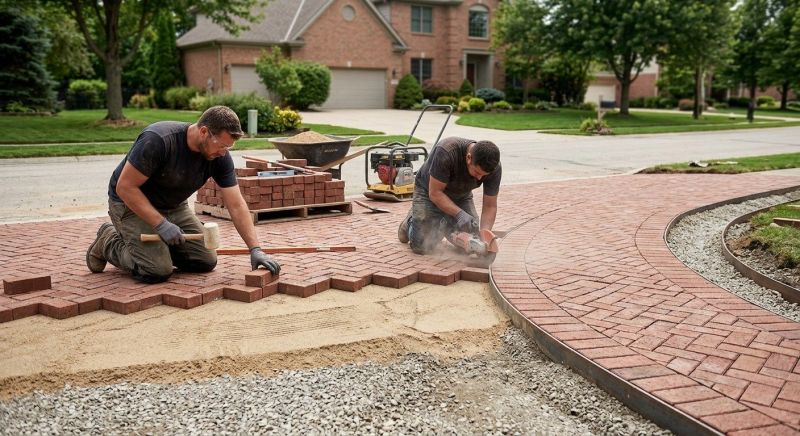 Brick Paving Installation in Stamford, CT