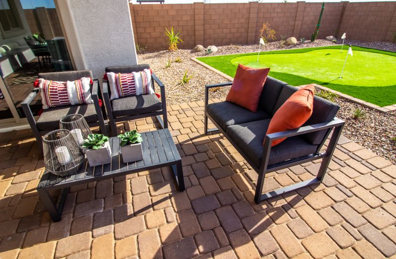 Patio Brick Installation in Framingham, MA