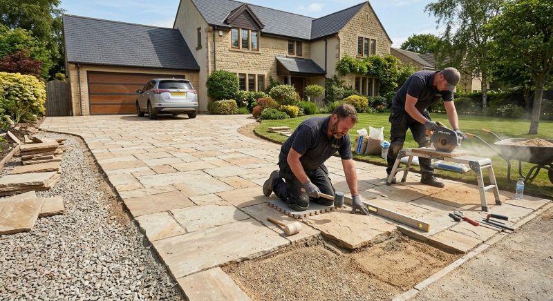 Sandstone Driveway Service in Davis County, UT